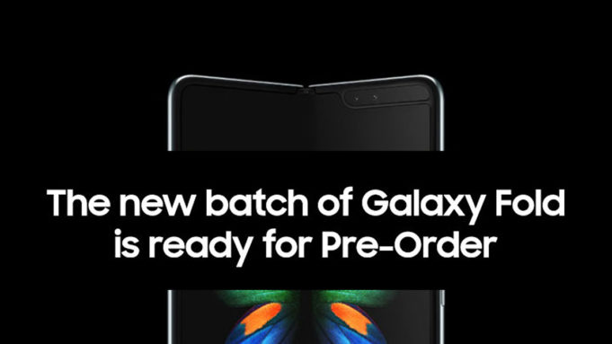 Pre Order Ketiga Samsung Galaxy Fold Dimulai Besok