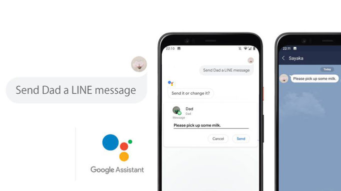 LINE Kini Terhubung dengan Google Assistant