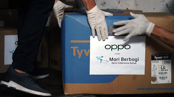 OPPO Aktif Bantu Pemerintah Tangani Covid-19