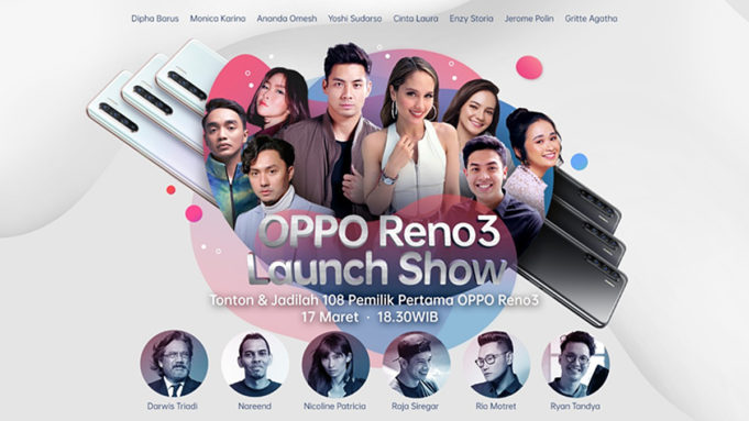 Hari Ini Oppo Bagi-Bagi 108 Unit Reno3 Gratis