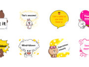 Cara Menambahkan Pesan Pribadi di Stiker LINE