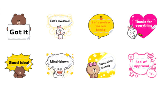 Cara Menambahkan Pesan Pribadi di Stiker LINE