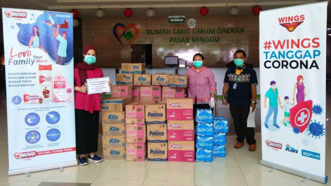 Wings Group Bantu 25 Miliar untuk Hadang Covid-19