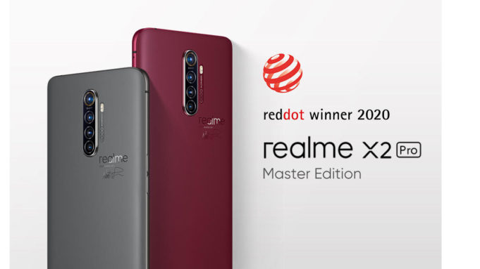 Realme X2 Pro Master Edition Raih Red Dot Design Award Realme X2 Pro Master Edition Raih Red Dot Design Award