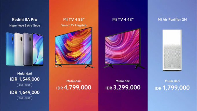 Catat, Mi Tv 4 dan Redmi 8A Pro Termurah Ada di Tanggal Ini!