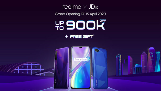 Realme tawarkan potongan harga hingga 900 ribu di JD.id