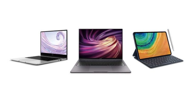 3-huawei MateBook X Pro, MateBook D 14, dan MatePad Pro