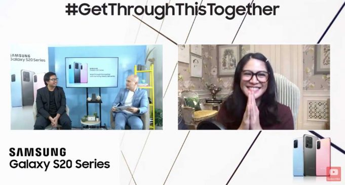 Dian Sastrowardoyo Berbagi Inspirasi Melalui Galaxy S20