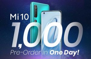 1000 Mi 10 Habis dipesan selama masa pre order