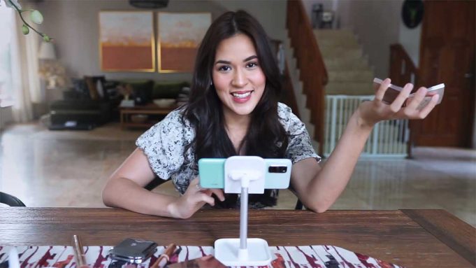 Raisa Ungkap Rahasia Tetap Kreatif Selama Pandemi Raisa tetap kreatif Bersama Oppo A92
