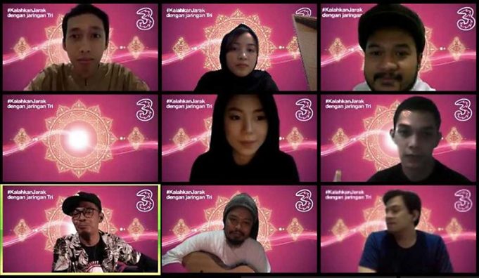 Whatsapp, Zoom, dan Google Duo Bikin Trafik Data 3 Indonesia Naik 57%