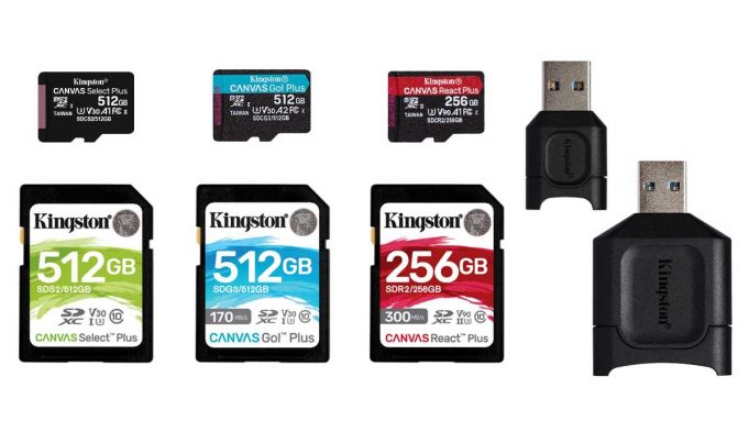Kingston Kenalkan Seri Kartu Memori ‘Canvas’ dan ‘MobileLite Plus’ Baru