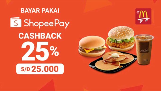 Sekarang ShopeePay Bisa Buat Bayar di McDonald’s