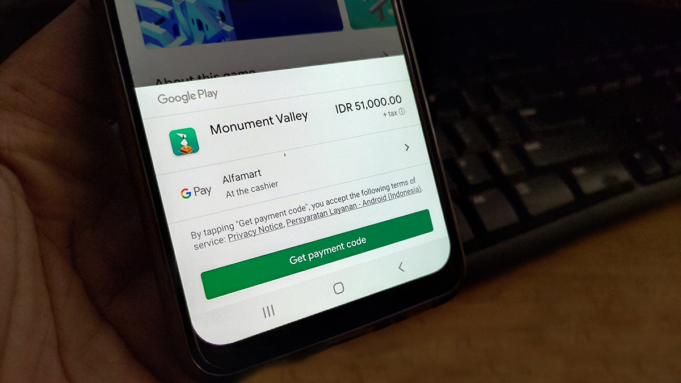 Beli Konten dan Top Up Saldo Google Play di Alfamart