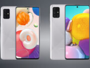 GA;axy A51 (kiri) dan A71 (kanan)