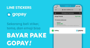 Beli LINE Stickers Kini Bisa Pakai GoPay