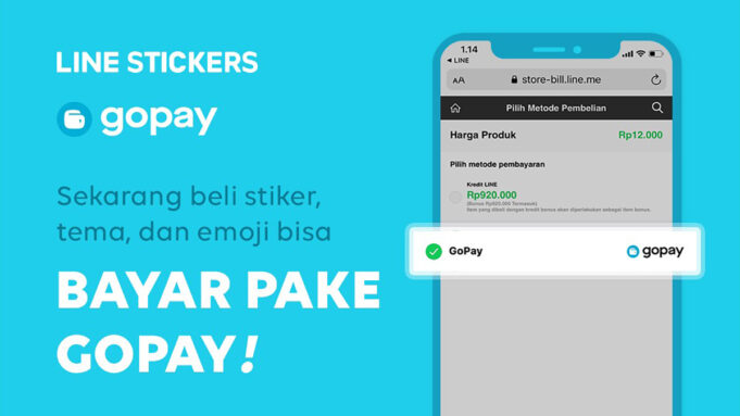 Beli LINE Stickers Kini Bisa Pakai GoPay Beli LINE Stickers Kini Bisa Pakai GoPay