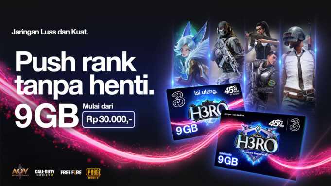 kartu perdana H3RO