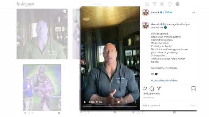 Dwayne ‘The Rock’ Johnson Positif Covid-19
