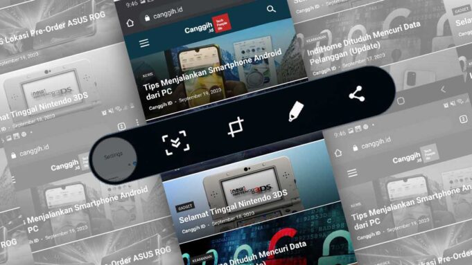 Menonaktifkan Screenshoot Toolbar yang (Kadang) Menjengkelkan