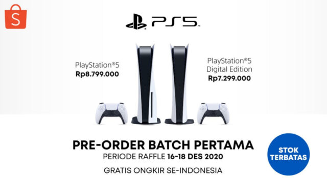 Shopee Buka Pre Order PlayStation® 5
