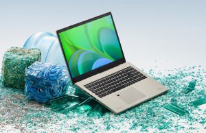 Acer Luncurkan Aspire Vero dari Plastik Daur Ulang