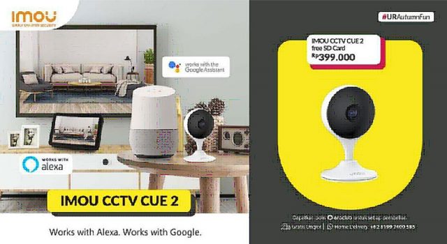 Erajaya Bawa Smart IP Cam Ranger 2 and Cue 2 ke Indonesia