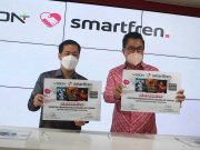Smartfren Tandatangani Kerja Sama Ekslusif dengan Vision+