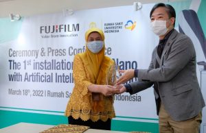 FUJIFILM Hadirkan Instalasi Mobile Digital X-Ray Berteknologi AI di RSUI