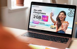Tri Hadirkan Paket Happy 2GB Seharga Rp5.000/1 hari
