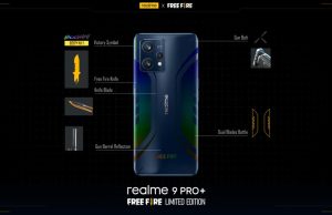 realme 9 Pro+ Free Fire Limited Edition Gabungkan Desain dan Performa