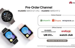 Huawei Resmi Luncurkan HUAWEI WATCH FIT 2 dan GT 3 PRO di Indonesia