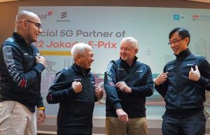 Indosat Ooredoo Hutchison Jadi Official 5G Partner Jakarta E-Prix 2022
