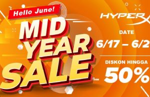 HyperX Mid-Year Sale Hadirkan Diskon Periferal Gaming Hingga 50%