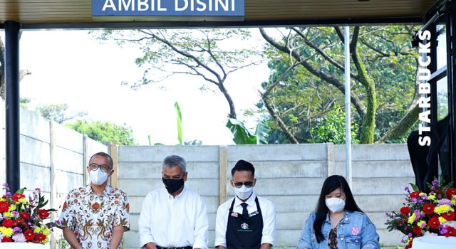 Starbucks Resmikan Layanan Drive-Thru ke-50 di Indonesia