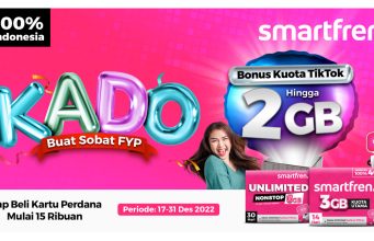 Pakai Kartu Perdana Smartfren Gratis Kuota TikTok, Caranya?