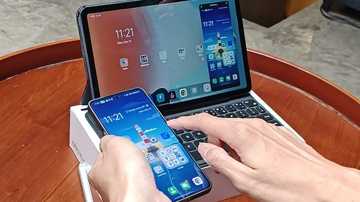 Cara Menggunakan fitur Multi Screen Connect di OPPO Pad Air CANGGIH ID