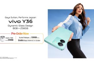 vivo Y36 Series Resmi Meluncur, Dynamic Glass Design dan 256GB ROM