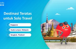 Tiga Destinasi Terpopuler bagi Solo Traveler Indonesia