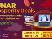 Sambut Tahun Baru Imlek, Lenovo Hadirkan Promo Cashback Hingga 1 Juta Rupiah