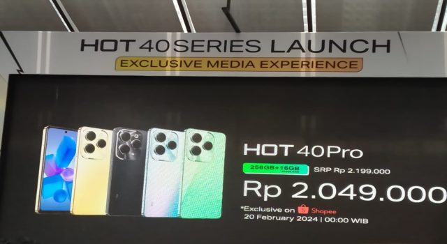 Unggulkan Fitur Gaming Anti Ngelag, Infinix Hot 40 Series Resmi Mendarat Mulai 1 Jutaan