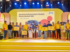 Apresiasi Pelanggan Setia, IM3 Serahkan Hadiah kepada Pemenang Program Pesta Hadiah IM3