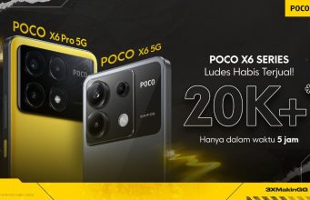 Hanya dalam Waktu 5 Jam, Lebih dari 20 Ribu Unit POCO X6 Series Laris Terjual