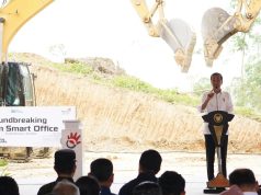 Dihadiri Presiden, Pembangunan Telkom Smart Office di IKN Resmi Dimulai