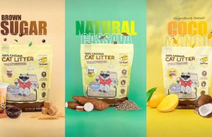 Koleksi Natal Clawset dan Cassava Cat Litter Urban Moof untuk hewan peliharaan.