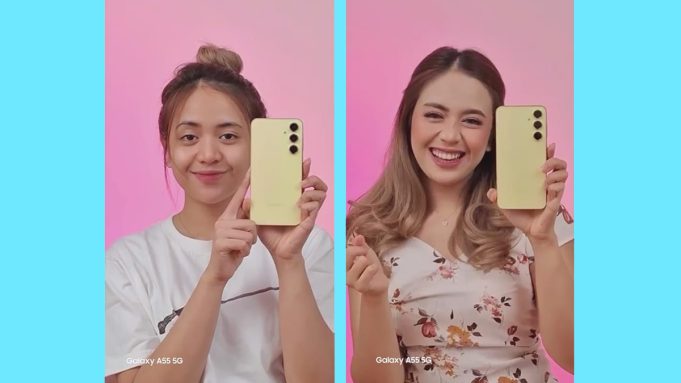 konten transisi lebih kreatif dengan Samsung Galaxy A55 5G