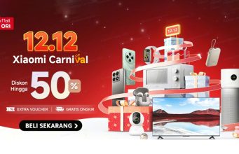 Promo Xiaomi Carnival 12.12 Hadirkan Diskon Hingga 50% Xiaomi Carnival 12.12 promo diskon hingga 50%.