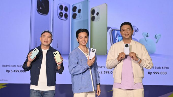 Tampilan Redmi Note 14 Series dengan kamera canggih dan desain modern