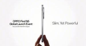 OPPO Find N5 – Smartphone lipat terbaru dengan desain ultra-tipis dan teknologi canggih.