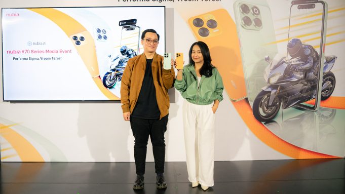 Smartphone nubia V70 Series dengan layar 120Hz dan baterai 5000mAh untuk pelajar.